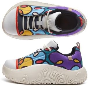 UIN Women's Fashion Sneakers Walking Art Travel Shoes Vigo Ⅱ Inner Innocence (6.5)