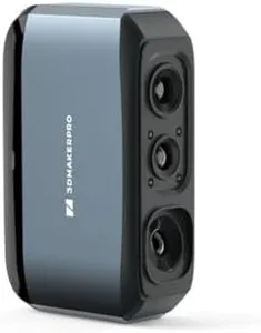 Moose 3D Scanner, Blue Led Light Technology 3D Scanners for 3D Printing, Ideal for Small-Size Object Scanning, Up to 0.03mm Accuracy, True Color Texture Capture