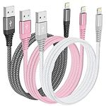 Ofuca iPhone Charger Cable, [3Pack 6FT/1.8m] iPhone Charger Fast Charge USB A to Lightning Cable Compatible with 14 13 12 11 Pro Max XS XR X 8 7 Plus 6S 5 SE