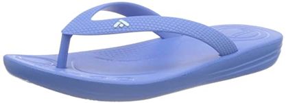 Fitflop Unisex Kids Iqushion Kids Ergonomic Flip-flops Flip Flop, Rocket Blue, 11 UK Child