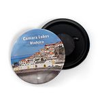 dhcrafts Fridge Magnet Multicolor Famous Tourist Place Camara Lobos Madeira Glossy Finish Design Pack of 1