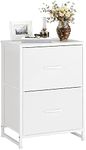 Nicehill White Nightstand with Draw