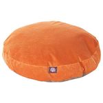 Majestic Pet Small Round Pet Bed, Villa Orange