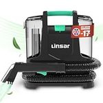 Linsar - Carpet Cleaner - Portable Spot Wash & Vacuum Machine - 1L Dual Tank Technology - Wet & Dry Vacuum Cleaner for Car Seat, Sofa, Upholstery & Stair - 400 Watt Power