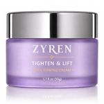 50g Zyren Tighten & Lift Neck Cream for Sagging Neck & Décolleté | Firming Cream for Sagging Skin with Hyaluronic Acid & Caffeine, Moisturising & Smoothing Care
