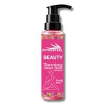 POWERFEEL Tanning & Dead Skin Removal Exfoliating Gel | Visibly Removes Tan | Smooth & Bright Skin | (100 ml)