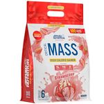 Applied Nutrition Original Critical Mass - Weight Gainer with MCT Powder, High Calorie Protein Powder Mass Gainer (6kg - 25 Servings) (Strawberry)