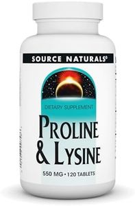 Source Naturals Proline & Lysine, 550 mg - 120 Tablets