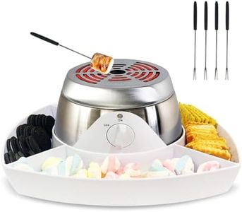 Smores Maker Tabletop Indoor Kit Smores Kit Flameless Electric S'mores Maker Marshmallow Roaster, Movie Night Supplies Housewarming Christmas Gifts 120V 345W