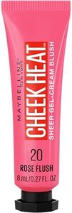 Maybelline New York Cheek Heat Gel Cream Blush, Rose Flush