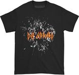 Def Leppard Men's Shatter Logo T-Shirt Black L