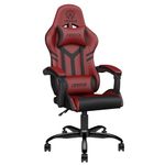 JOYFLY Gaming Chairs Gamer Chair, Game Chair Ergonomic Racing Style with High Back, Height adjustable, Class-4 Gas Lift, for Boys Adults Teens(Red)