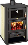 Wood Burning Stove 5+15 kW Cooker B