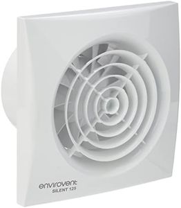 Envirovent SILENT-125S "SILENT" Extractor Fan 5" 125mm (Standard Model - NO Timer) White