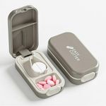 Professional Pill Cutter for Small & Large Pills - Cutting & Storage 2 in 1 Tablet Cutter for Pills Accurate Cutting - Portable Pill Splitter with Blade and Storage Compartment for Travel & Daily Use