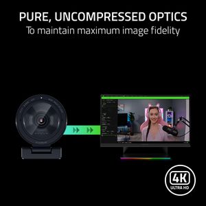 Razer Kiyo Pro Ultra 4K Webcam – High-Resolution Streaming Camera