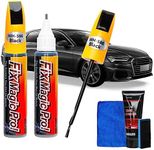 AUSZUOI Black Touch up Paint Pen for Cars and Car Scratch Remover Kit, Easy Car Scratch Repair for Vehicles, Auto Touchup Paint & Automotive Paint Pen with Sponges and Towel