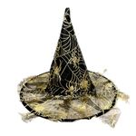 Wanna Party Halloween Witch Hat Wizard Magic Spider Web Net Bat Topper Party Cosplay Halloween Party Favors for Kid Adult Women Girl