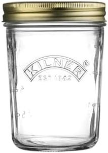 Kilner 25.898 Wide Mouth Preserve Jar, 350ml, Clear 02209