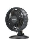 HOLMES BLIZZARD 7" Table Fan, 2 Speeds, 3 Blades, 85° Oscillation, 20° Adjustable Head, Home, Bedroom and Office, Charcoal Matte