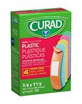 Curad Medline Curad NON256131 Neon Adhesive Bandages, 3/4-Inch X 3-Inch, Natural (Pack of 1200)