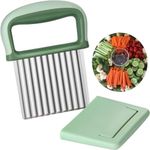 Crinkle Cutter Knife Vegetable Fren