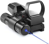 PINTY 1x34 Red Dot Sight with Blue 