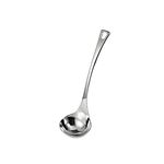 IMEEA 8.7 Inch Soup Ladle Small Sauce Ladle 18/10 Stainless Steel Serving Ladle Spoon for Soup Sauce Stew Cooking