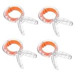 Anneome 4pcs Strong Shirt Clips Out