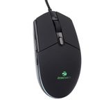 ZEBRONICS WAR M Wired Gaming Mouse with 6 Buttons, High Precision, up to 3200 DPI, USB Interface, Breathing LED, Braided Cable