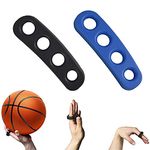 Haploon Basketball Shooting Trainer Aid 5.3 Inch Basketball Training Equipment Basketball Trainer for Youth and Adult, Pack of 2, Blue and Black(S)