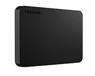 Toshiba HDTB410XK3AA Canvio Basics 1TB Portable External Hard Drive USB 3.0, Black