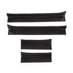 Rugged Ridge 11216.32 All Terrain Entry Guard Kit; 18-Current Jeep Wrangler / 20-Current Gladiator JT, Black