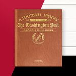 Signature gifts Georgia Bulldogs Personalized Football Newspaper History Book, A3 Large Deluxe Hardcover - College Football Fan, Alumni, Students Keepsake (Georgia Bulldogs)