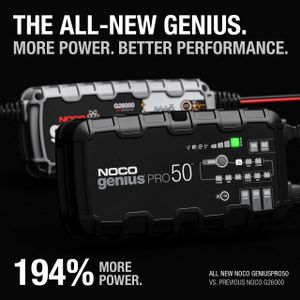 NOCO GENIUSPRO50 50A Battery Charger – Smart Automotive Maintainer