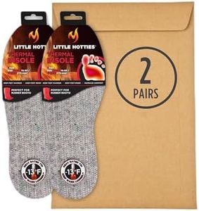 Little Hotties Thermal Insole 2-Pk - Versatile Trim-to-Fit Design, Cold-Resistant, Comfortable Cushioning, One Size Fits Most, for Winter Footwear