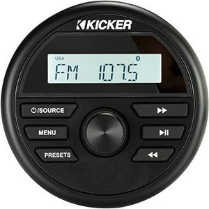 Kicker 46KMC2 Weather Resistant Media Centre Bluetooth AM/FM Digital Tuner