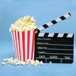 Wanna Party Movie Theater Small Popcorn Boxes - Paper Popcorn Boxes Striped Red and White - Great for Kids Party,movie night or movie party theme, theater themed decorations or Carnival party