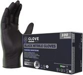 Glove Connect Disposable Black Nitr