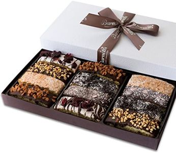 Chocolate Biscotti Gift Basket, 12 Gourmet Chocolate Cookies Gift Box, Prime Gifts for Food Delivery Ideas for Women Men Grandma Teachers