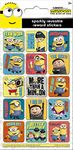 Paper Projects 01.70.12.048 Minions: The Rise of Gru Sparkly Reward Stickers | Official Licensed Product | Reusable on Non-Porous Surfaces, 19.5cm x 9.5cm, Yellow