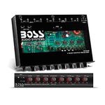 Boss Audio EQ1208 4 Band Amplified Equalizer with Subwoofer Control