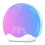 OMEO Wake Up Light Sunrise Alarm Clock for Kids, Heavy Sleepers, Bedroom
