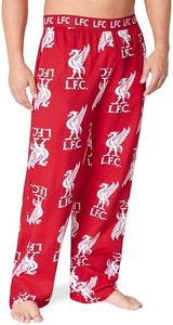 Liverpool F.C.Liverpool FC Mens Pyjamas - Comfy Nightwear Pyjama BottomsTeenagers Lounge Wear PJs Liverpool (L, Red Aop)