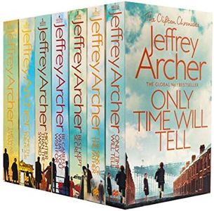 Jeffrey Archer Clifton Chronicles Series 6 Books Collection Set (Only Time Will Tell, Best Kept Secret, The Sins of the Father, Cometh the Hour, Mightier than the Sword, Be Careful What You Wish For)