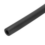 sourcing map Pipe Insulation Foam Tube 12mm ID x 22mm OD 1.85m Foam Tubing Heat Insulated Pipe for AC Unit Handle Grip Water Pipe Freeze Protection - 7/8" x 1/2"/Black