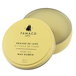 Famaco Neutral Mink Oil Wax Dubbin 100ml For Smooth & Sturdy Leather