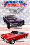 AMERICAN MUSCLE CARS POSTER 67 Pontiac GTO - 66 Chevelle SS HOT NEW 24x36 -PW1