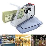 Mini Money Bill Cash Counter Bank Machine Currency Counting Counterfeit Detector