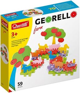 Quercetti 2334 Quercetti-2334 Georello Farm Building & Construction Toys, Gears Building Set
